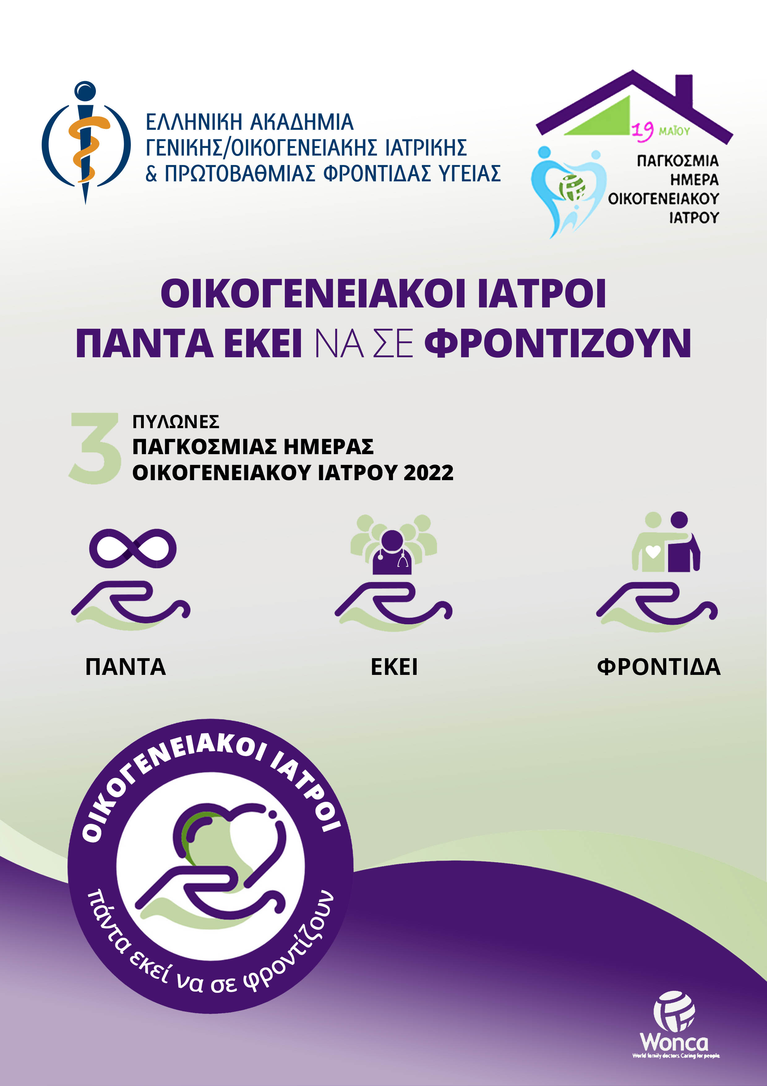 Παγκόσμια Ημέρα Οικογενειακού Ιατρού (World Family Doctor Day) 19 Μαϊου